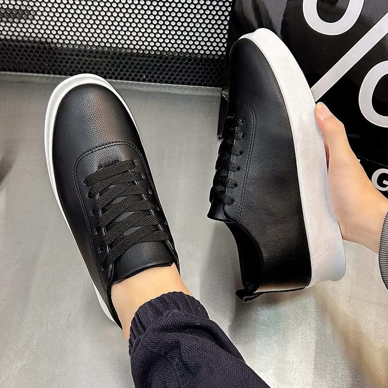 Fashion Thick Sole Black White – Men Shoes Clearance recenzja i cena